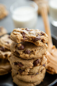 Soft Baked Chocolate Chip Peanut Butter Cookies