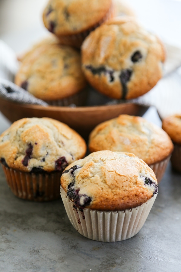 blueberry muffins.