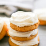 soft carrot cake cookies.