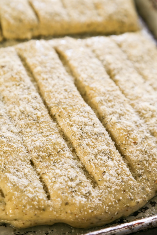 baked breadsticks.