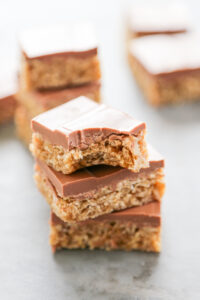 white chocolate nutella bars.