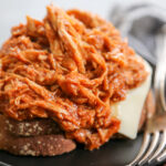 slow cooker chipotle BBQ chicken.
