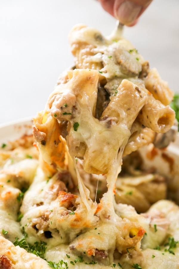 chicken marsala casserole.