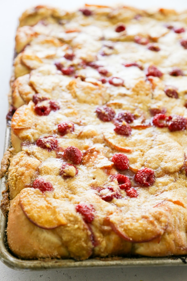 the baked Danish.