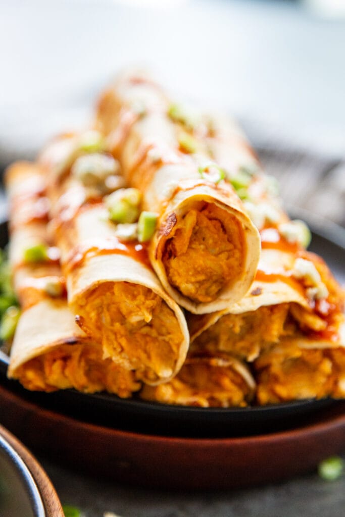 chicken taquitos on plate
