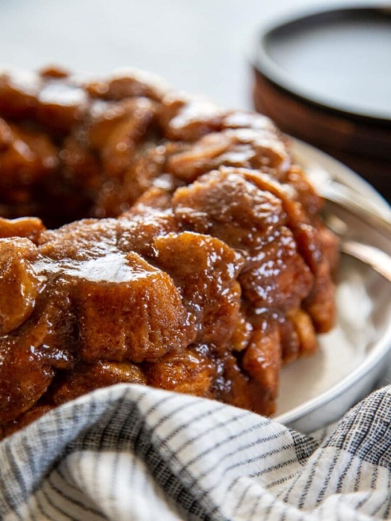 monkey bread on plate