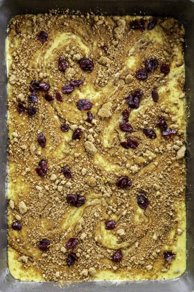 batter in pan