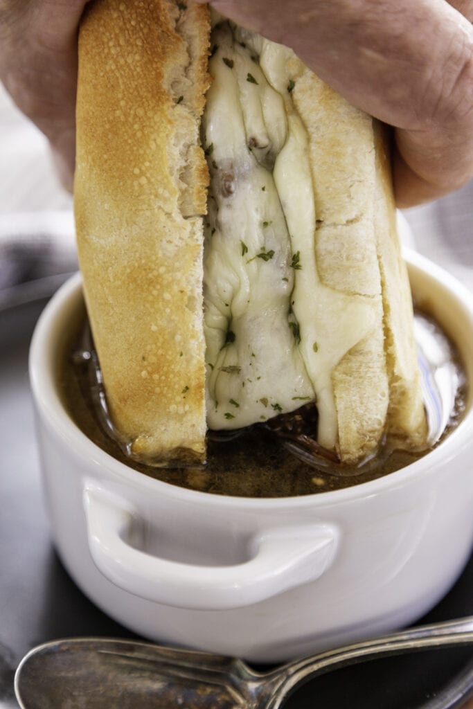 french dip sandwich with aujus