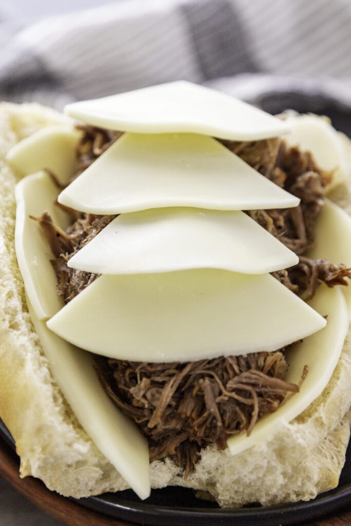 french dip sandwich with aujus