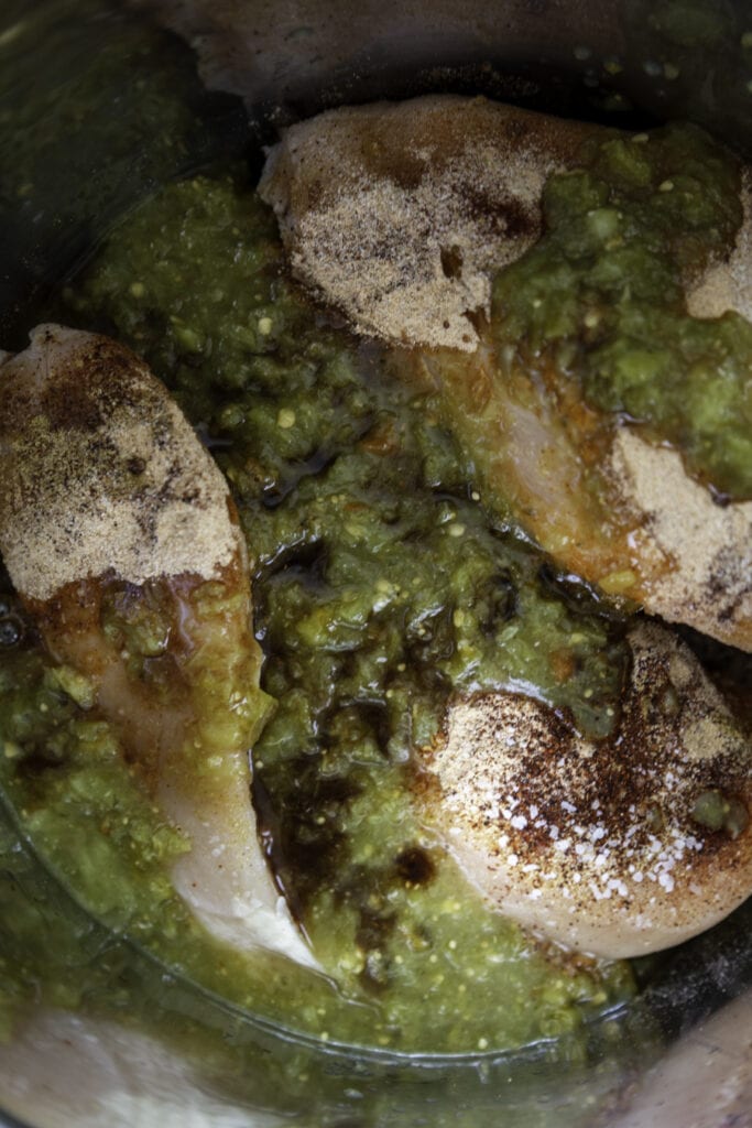 overhead chicken in instant pot
