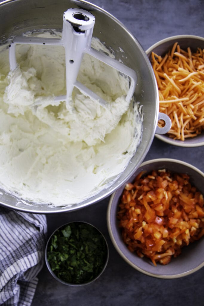ingredient overhead shot