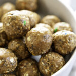 protein balls in while bowl