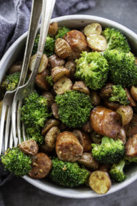 Sheet Pan Potatoes and Sausage