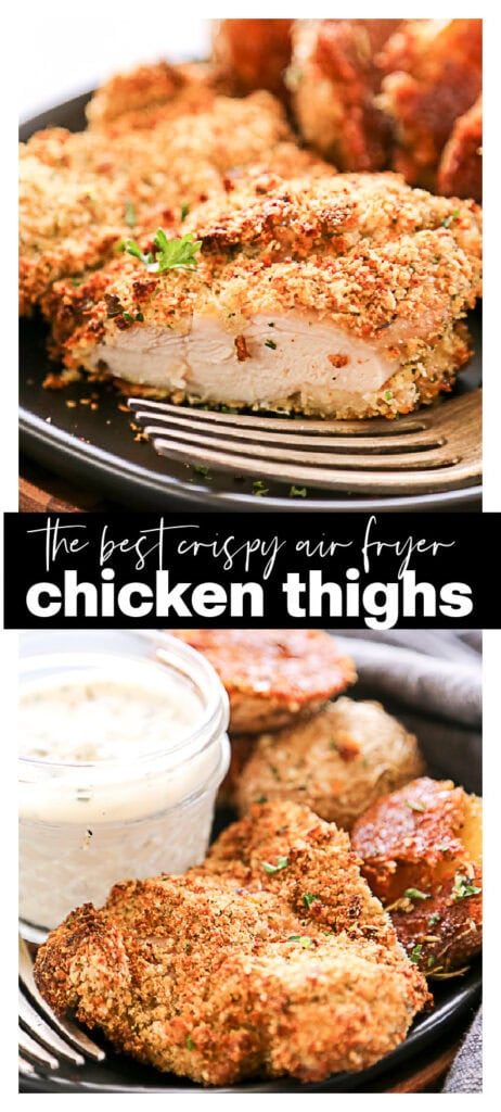 chicken thighs crispy