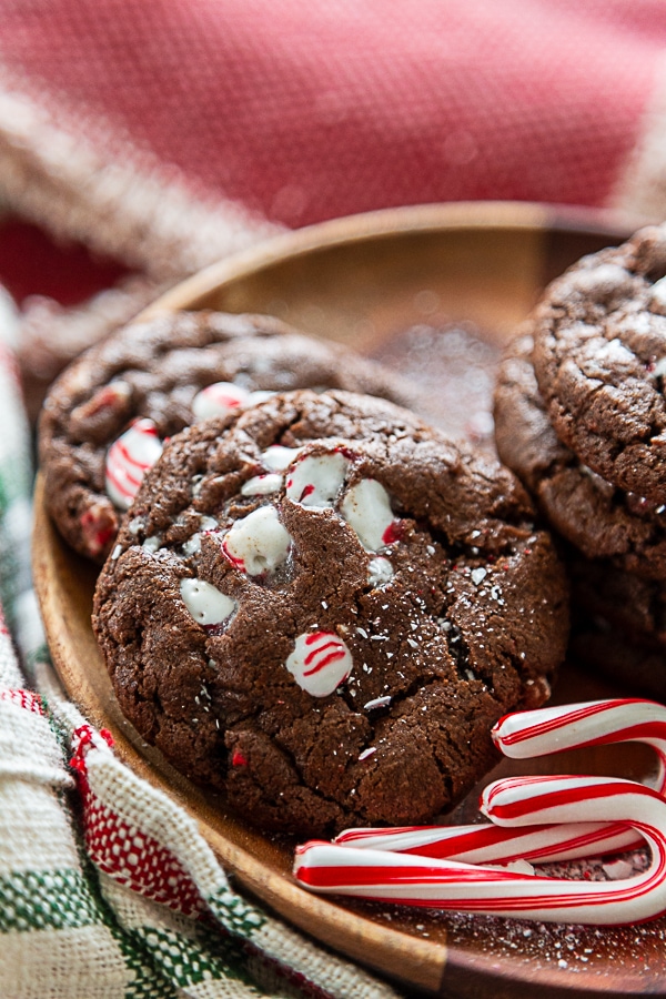 chocolate peppermint cookies