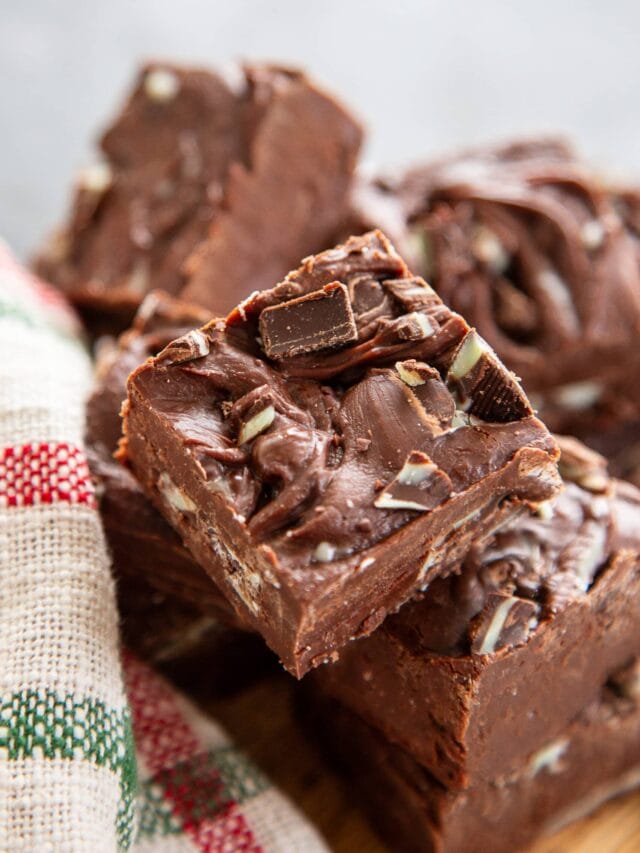 Chocolate Mint Fudge-06