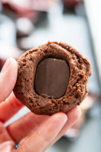 molten lava cookie dough with truffle