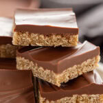 stack oatmeal peanut butter bars